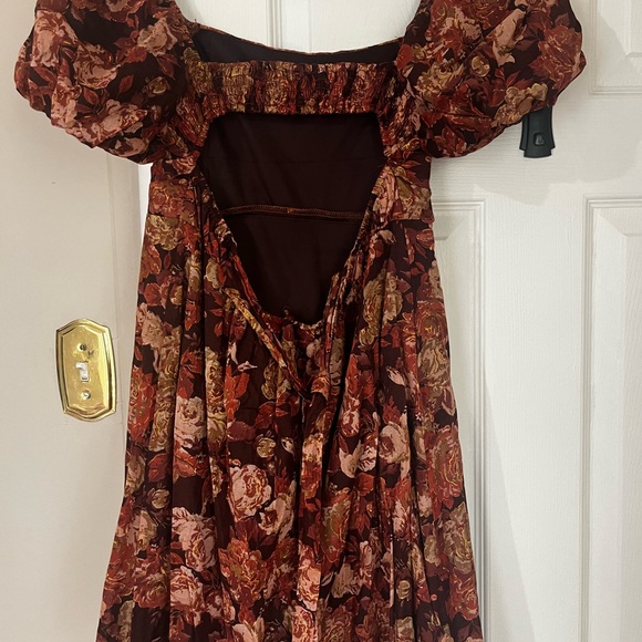 Altar’d State Floral Fall Mini Dress - Picture 3 of 8